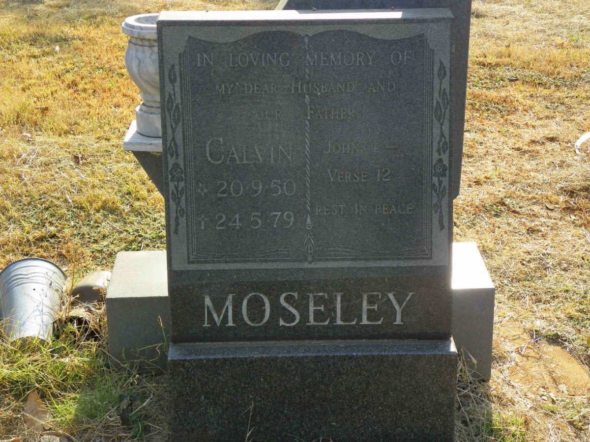 MOSELEY Calvin 1950-1979