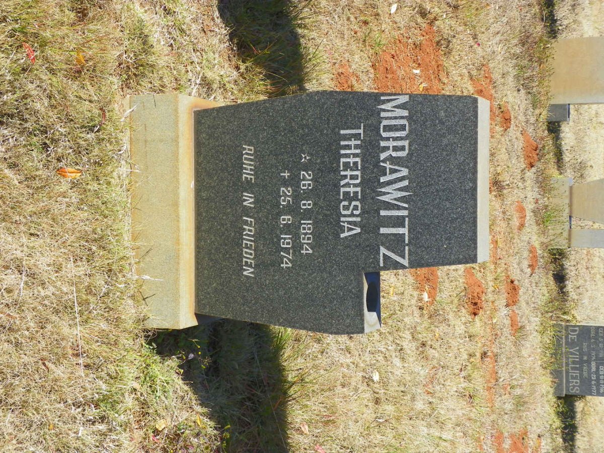 MORAWITZ Theresia 1894-1974