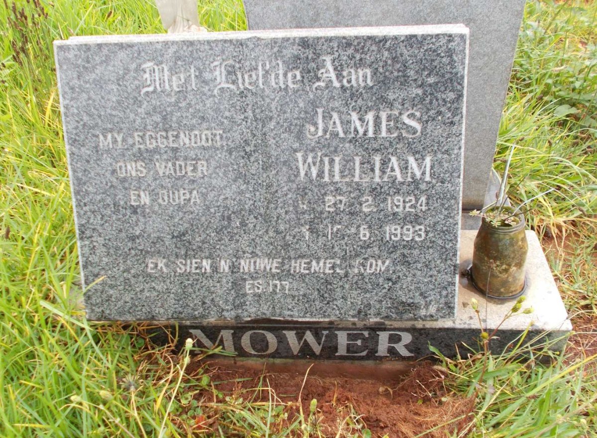 MOWER James William 1924-1993