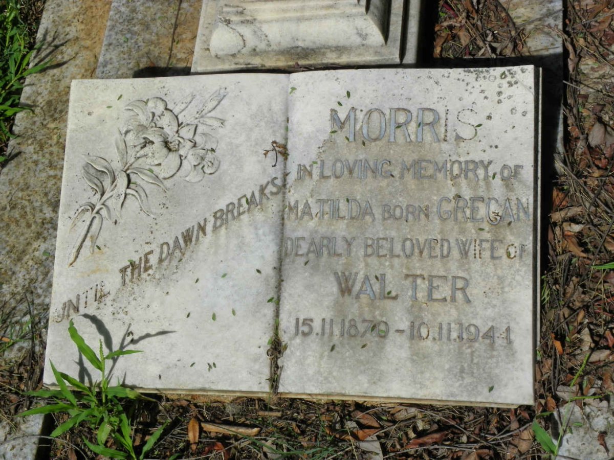 MORRIS Matilda nee GREGAN 1870-1944