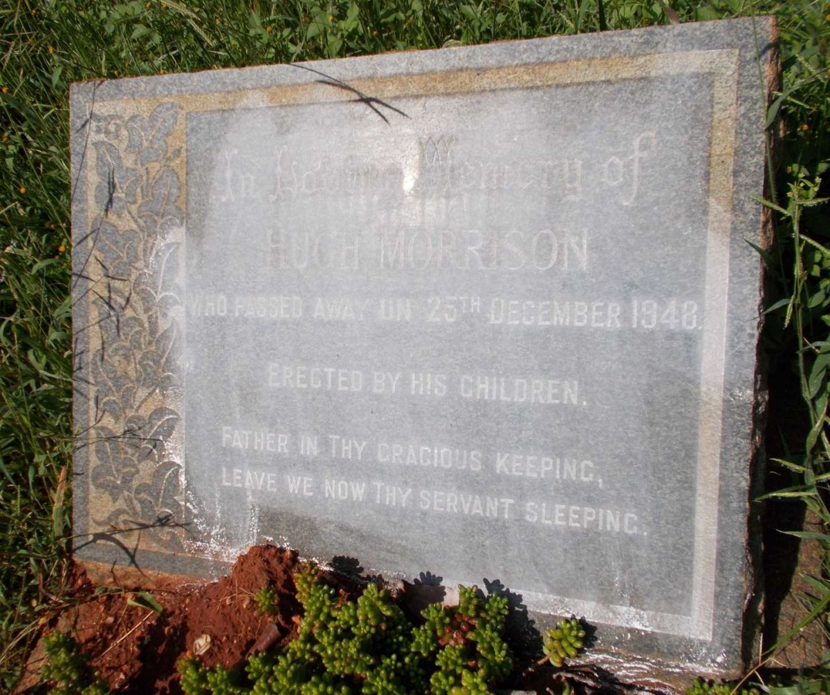 MORRISON Hugh -1948