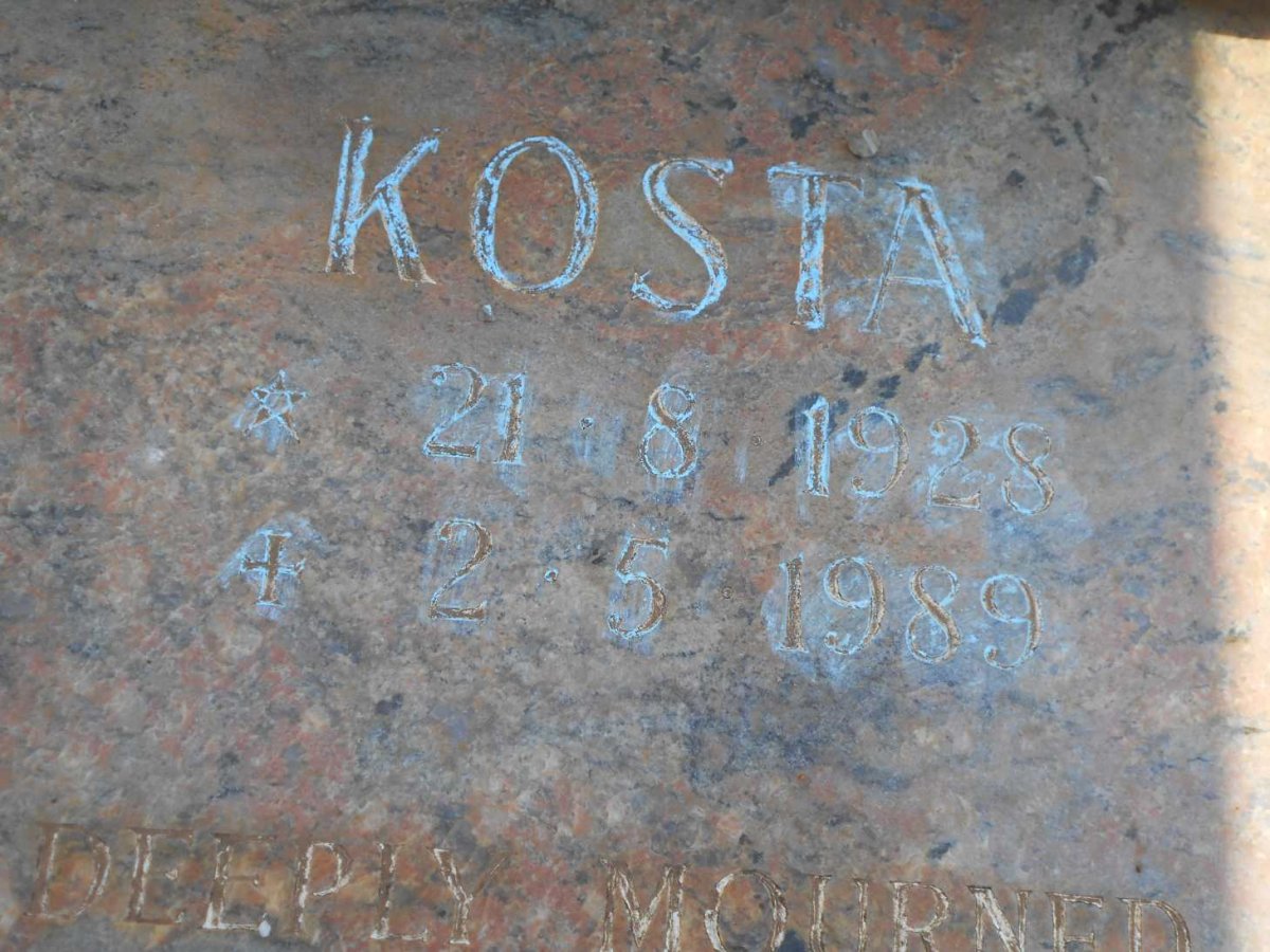 MORAITIS Kosta 1928-1989