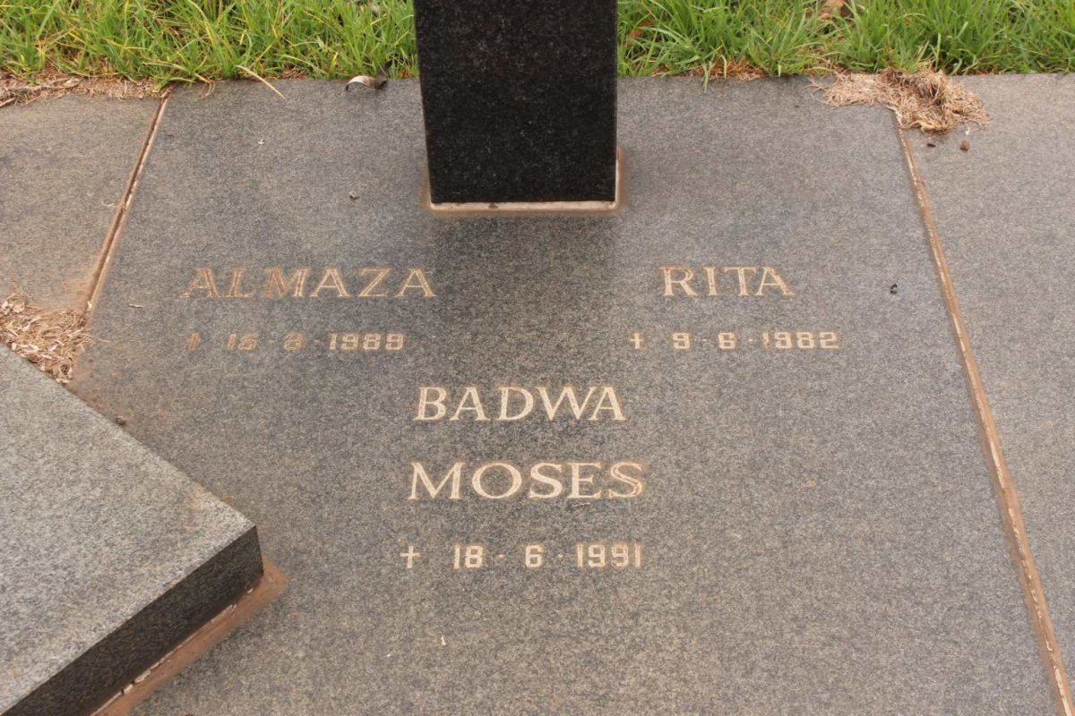 MOSES Almaza -1989 :: MOSES Rita -1982 :: MOSES Badwa -1991