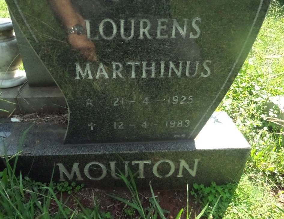 MOUTON Lourens Marthinus 1925-1983