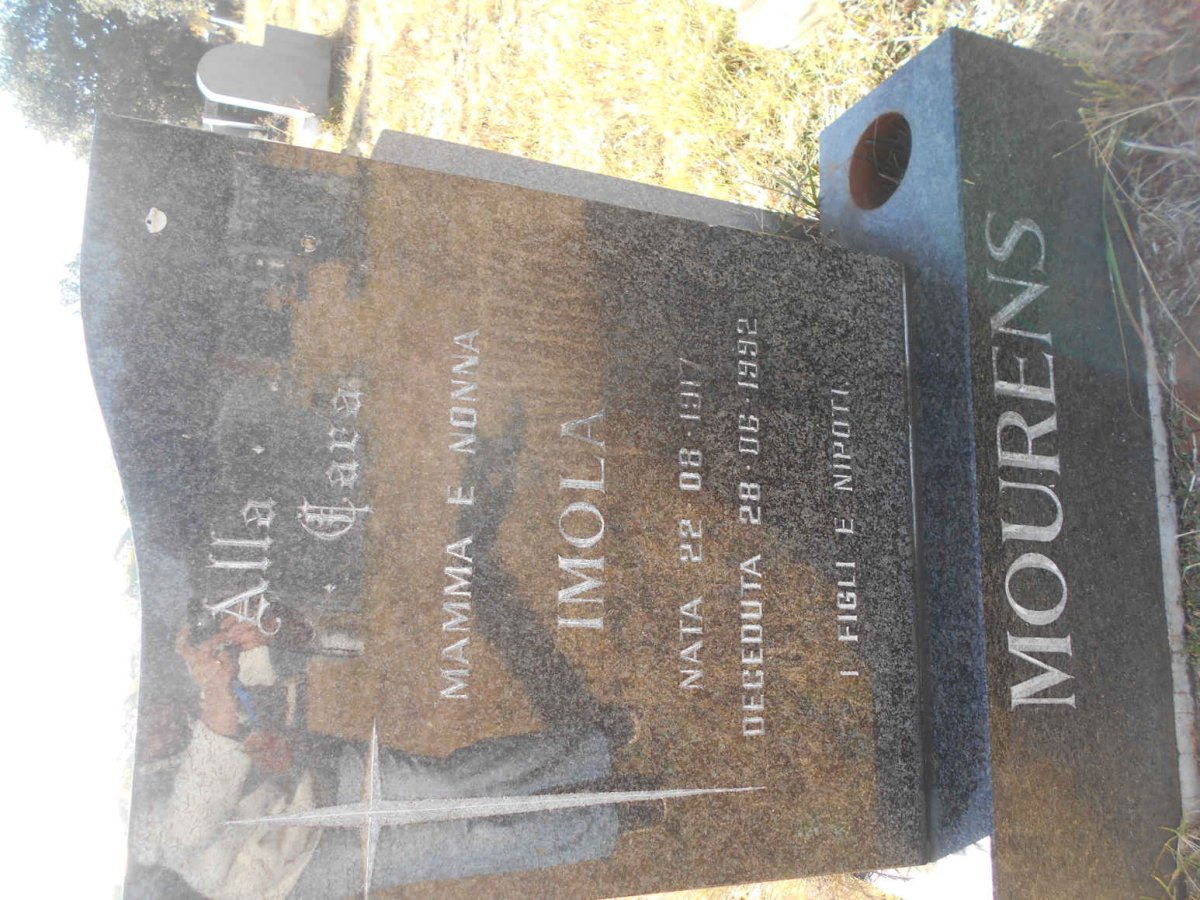 MOURENS Imola 1917-1992