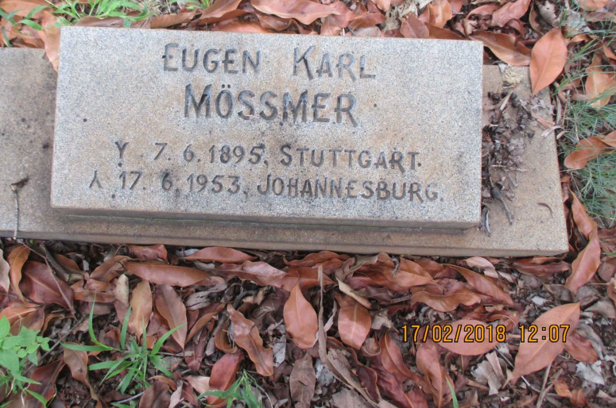 MÖSSMER Eugen Karl 1895-1953