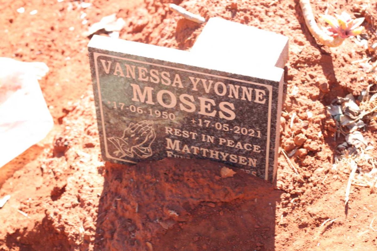 MOSES Vanessa Yvonne 1950-2021