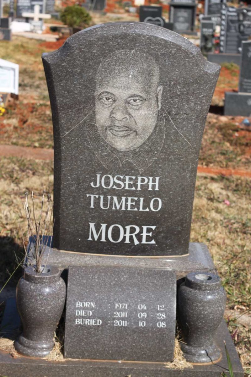 MORE Joseph Tumelo 1971-2011
