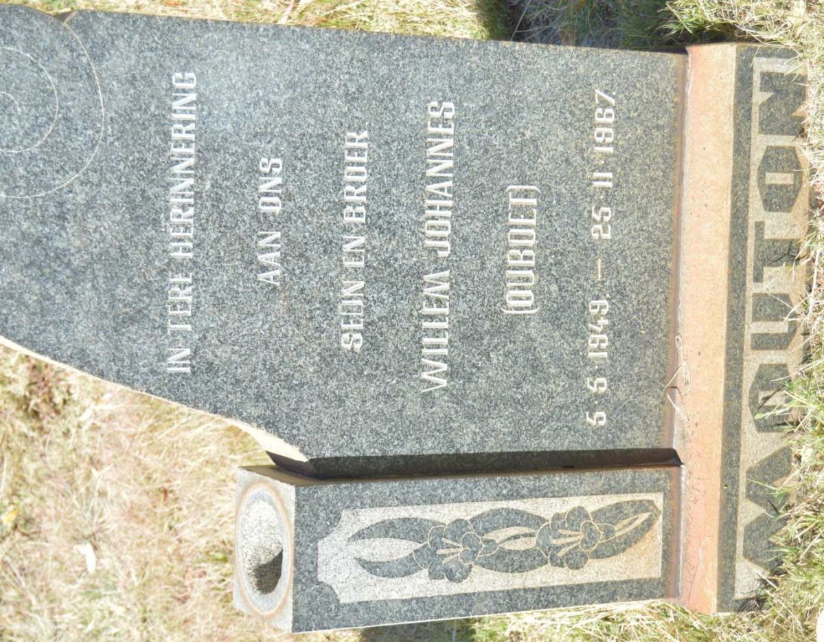 MOUTON Willem Johannes 1949-1967