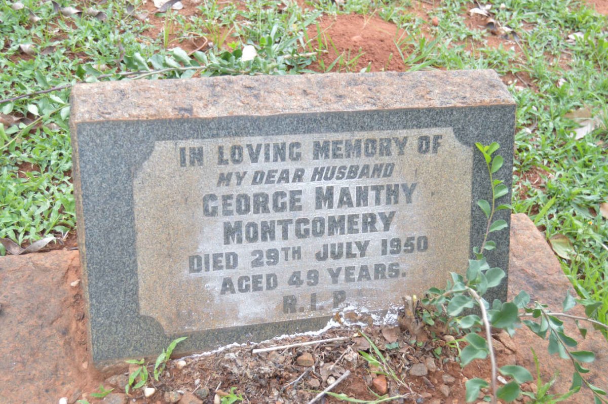 MONTGOMERY George Manthy -1950
