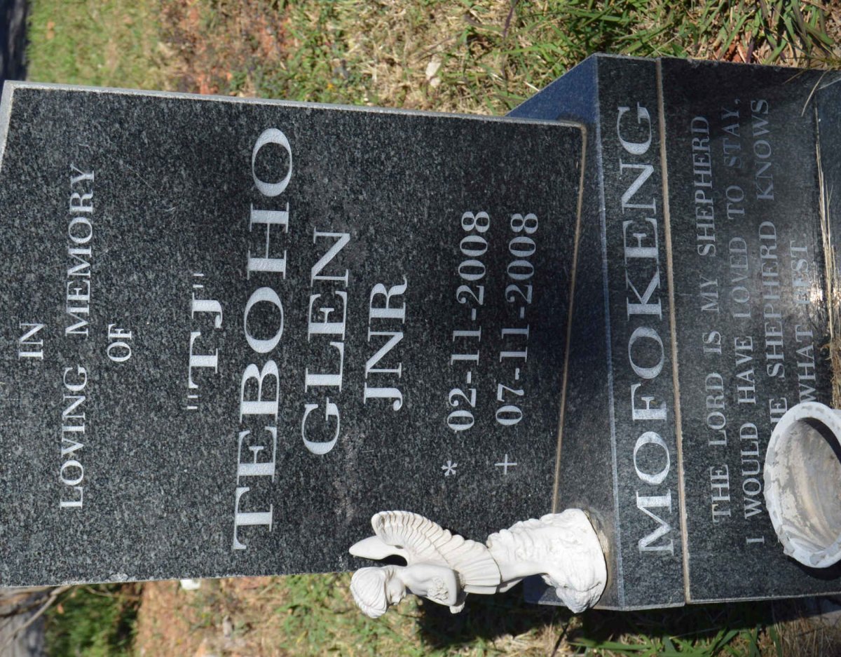 MOFOKENG Teboho Glen 2008-2008
