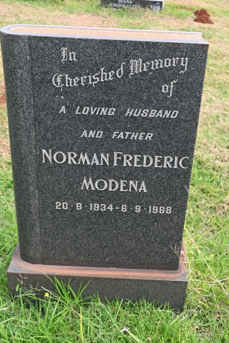MODENA Norman Frederic 1934-1968