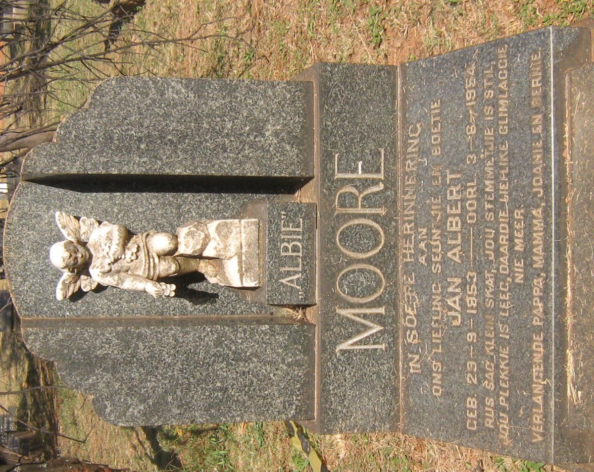 MOORE Jan Albert 1953-1954