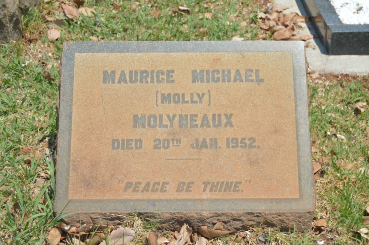 MOLYNEAUX Maurice Michael -1952