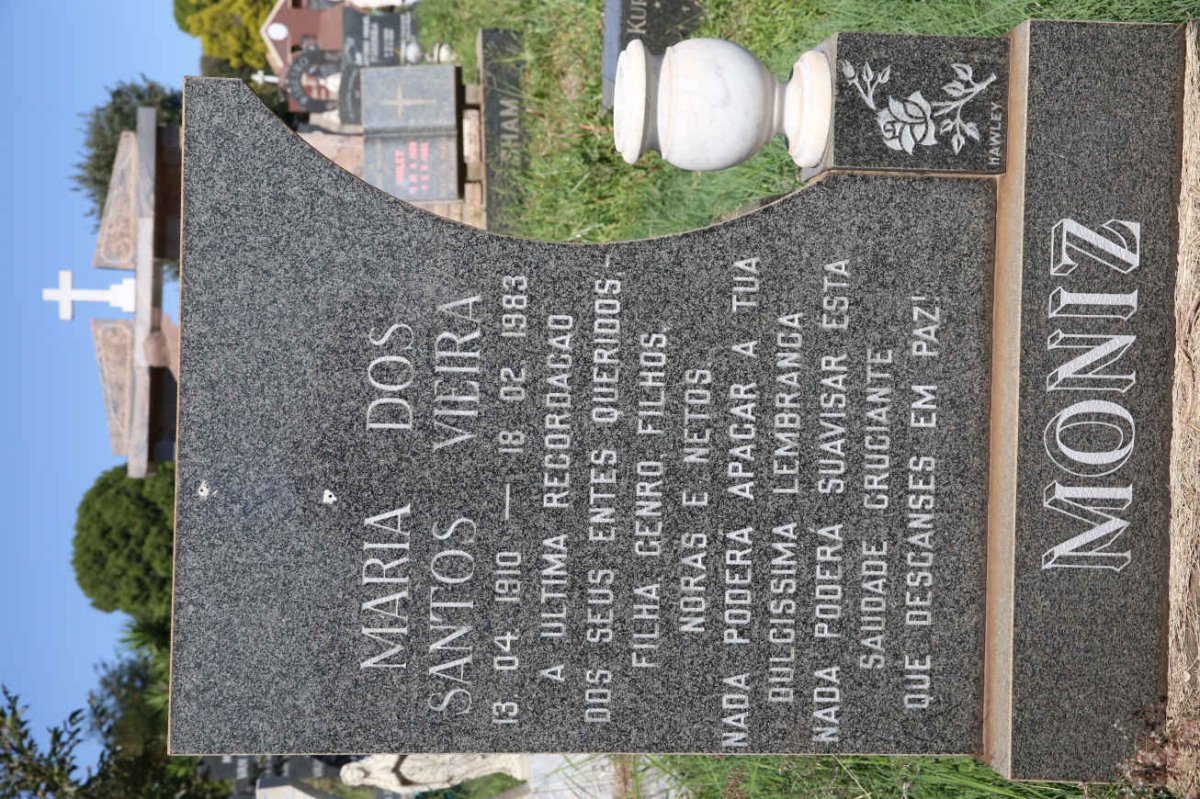 MONIZ Maria dos Santos Vieira 1910-1983