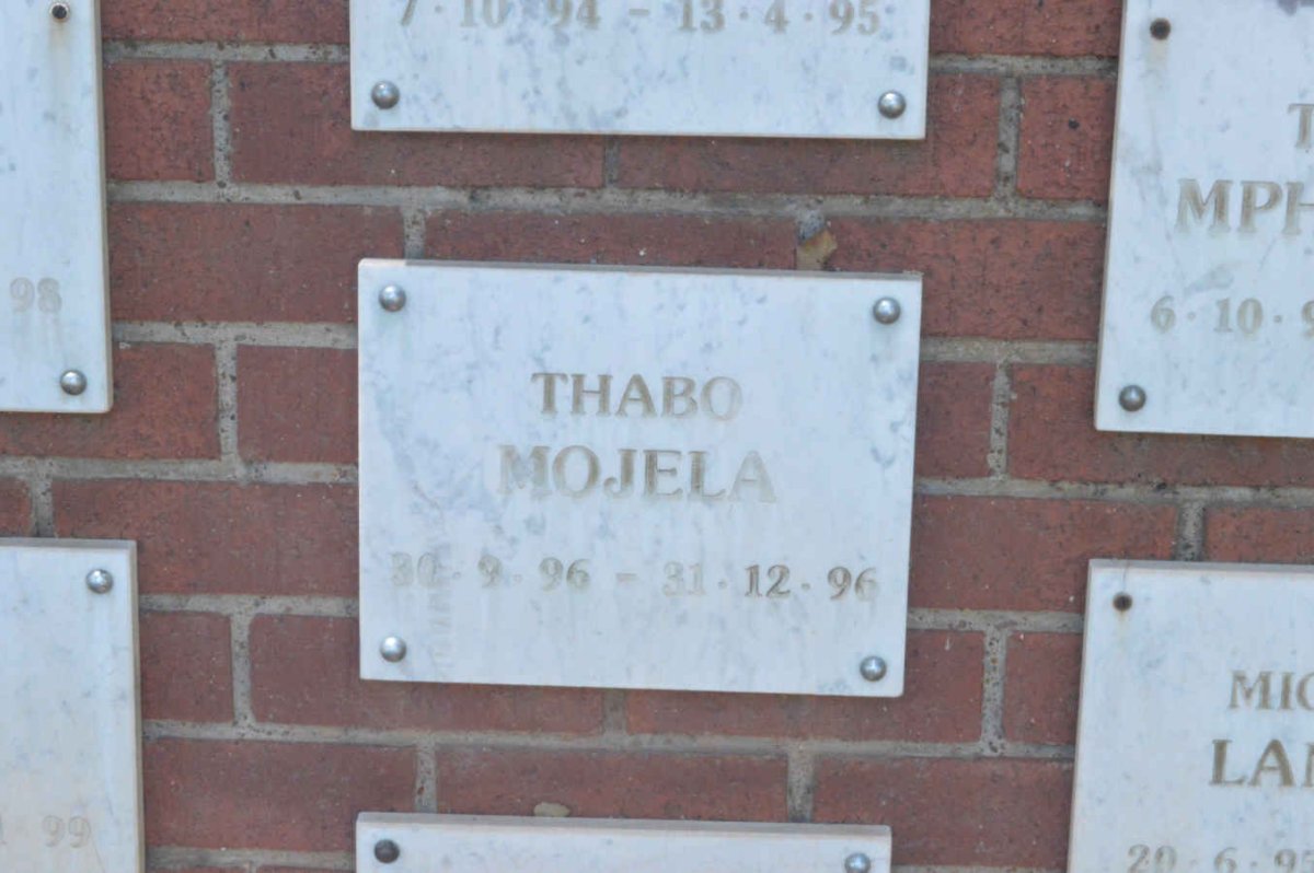 MOJELA Thabo 1996-1996