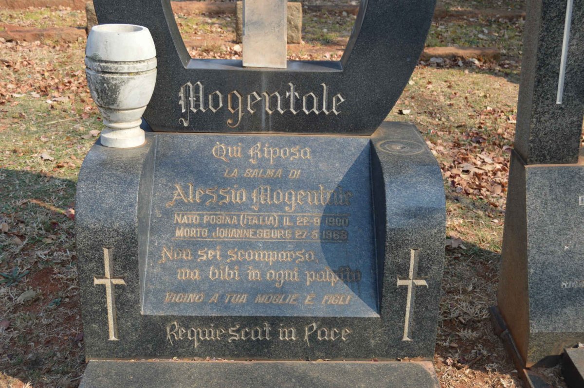 MOGENTALE Alessio 1900-1963