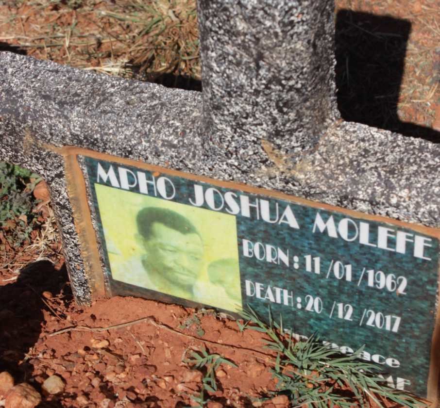MOLEFE Mpho Joshua 1962-2017