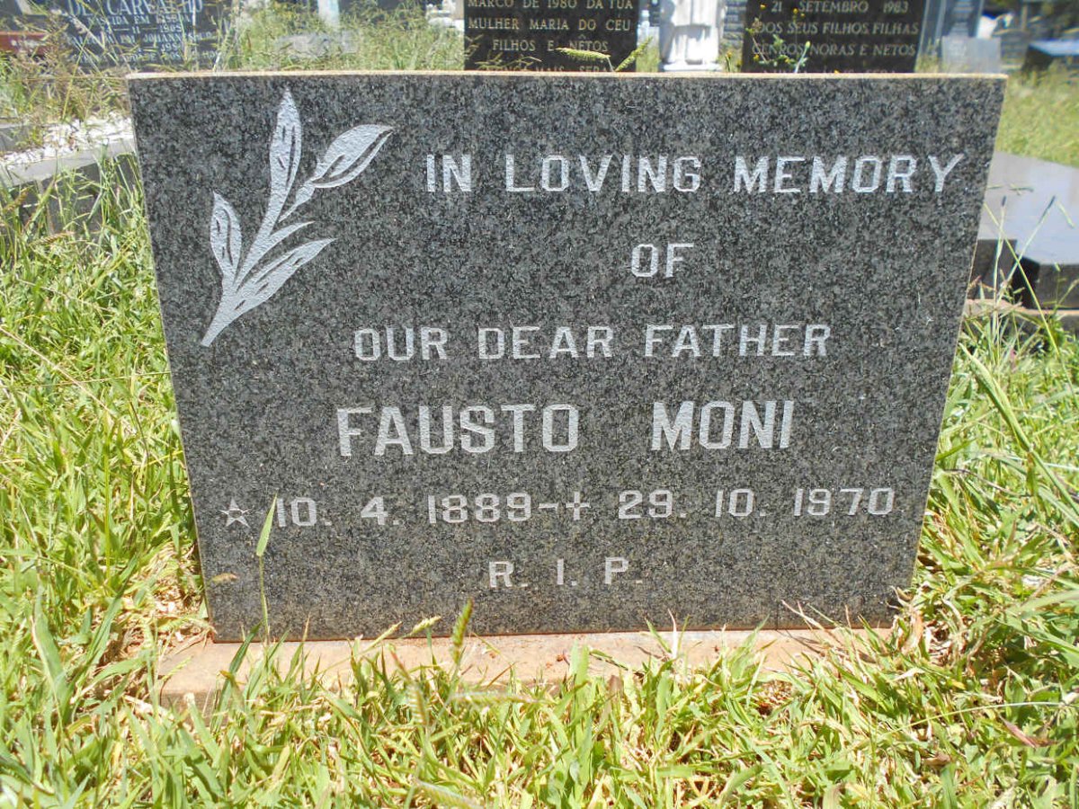 MONI Fausto 1889-1970