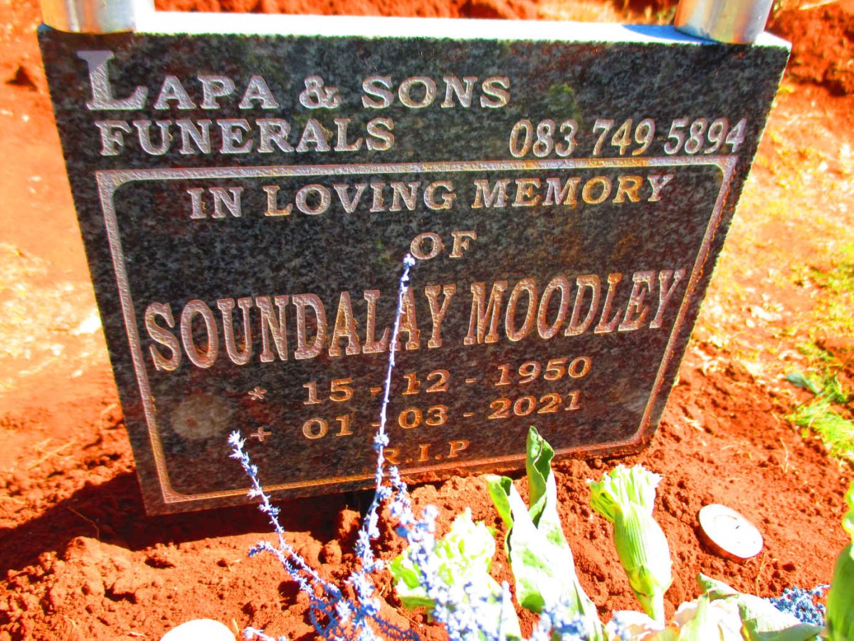 MOODLEY Soundalay 1950-2021