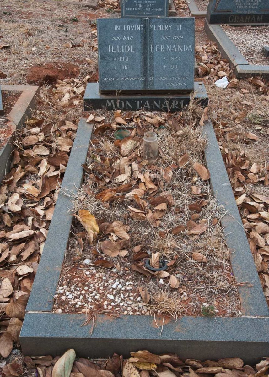 MONTANARI Illide 1910-1961 &amp; Fernanda 1924-1991