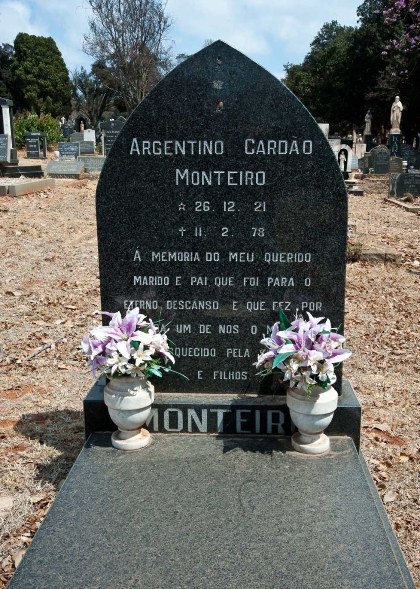 MONTEIRO Argentino Cardao 1921-1978