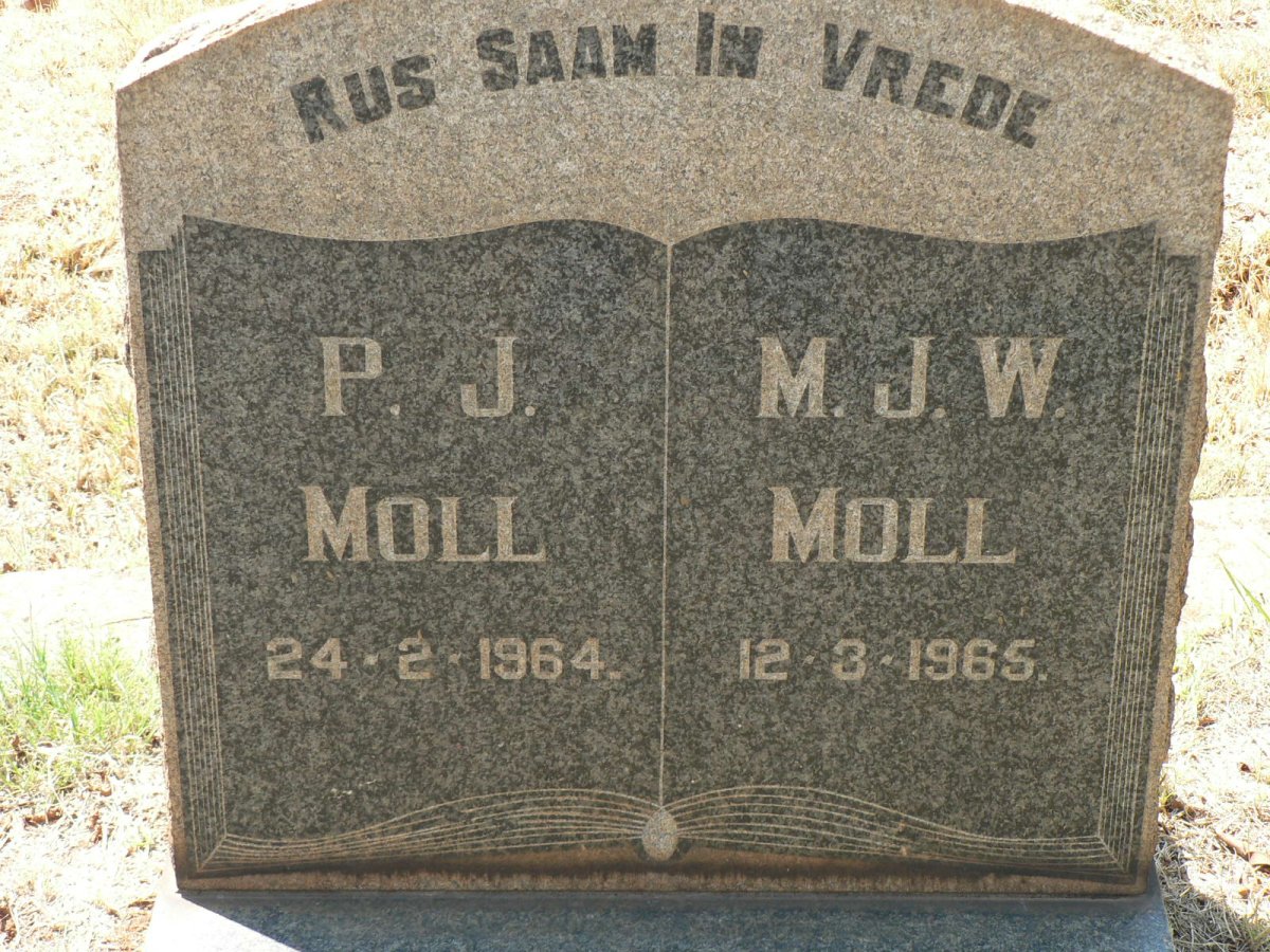 MOLL P.J. -1964 &amp; M.J.W. -1965