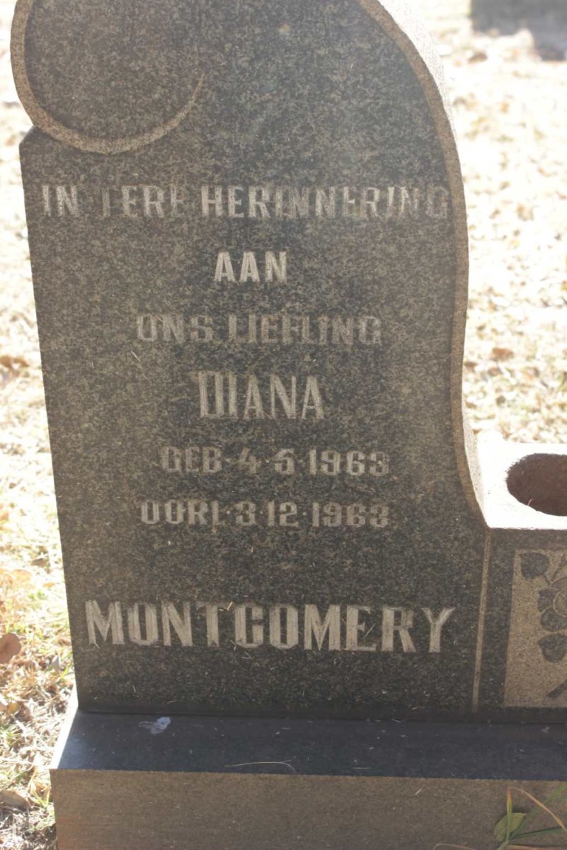 MONTGOMERY Diana 1963-1963