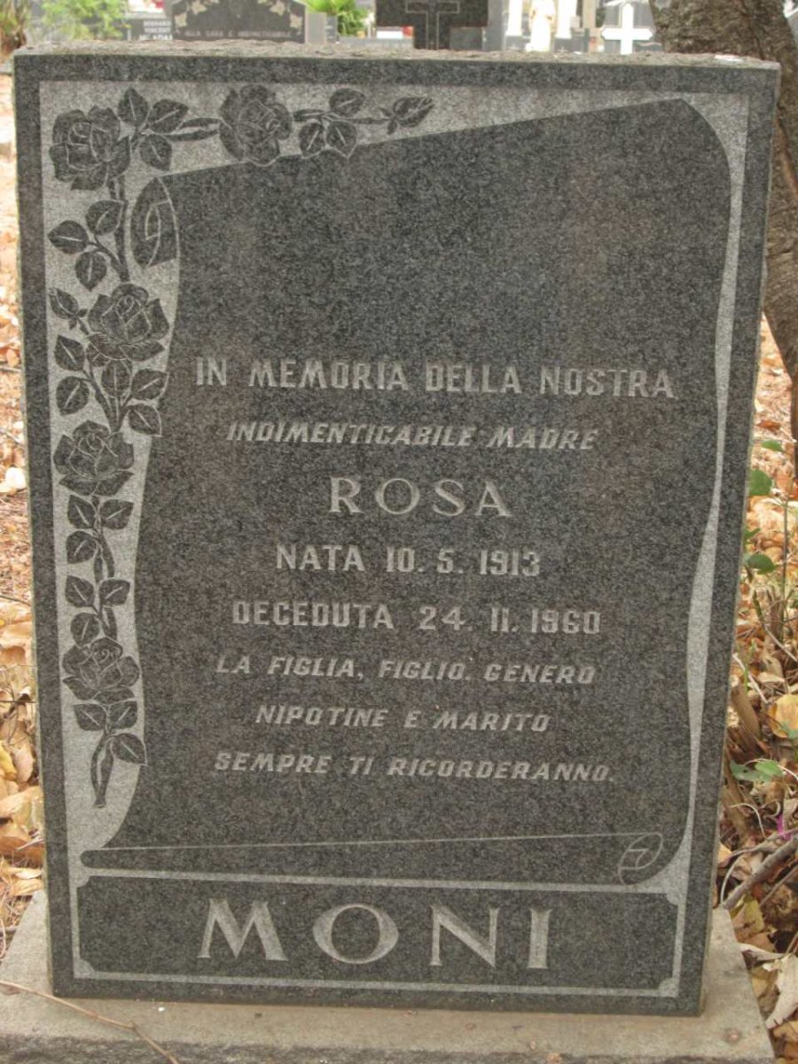 MONI Rosa 1913-1960