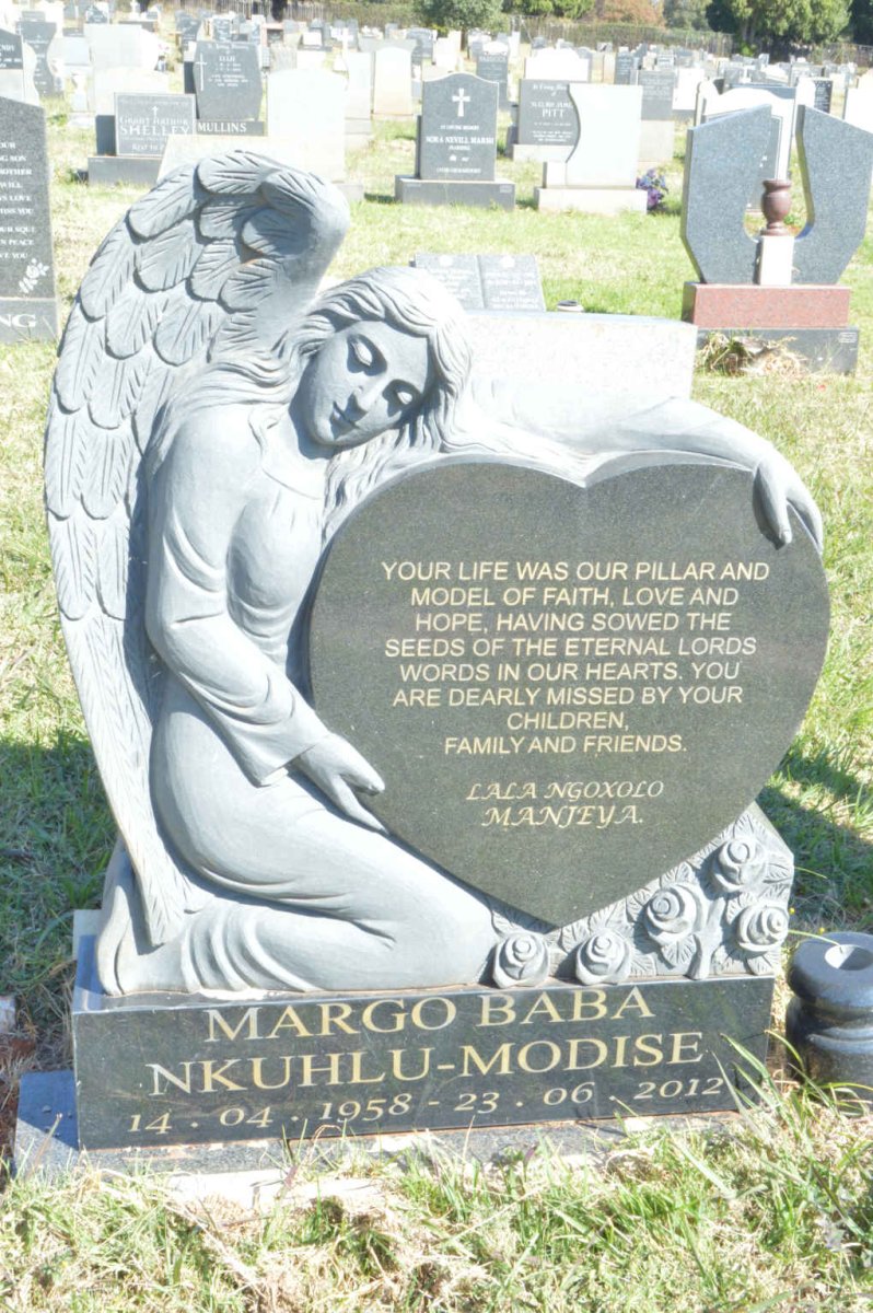 MODISE Margo Baba, NKUHLU 1958-2012