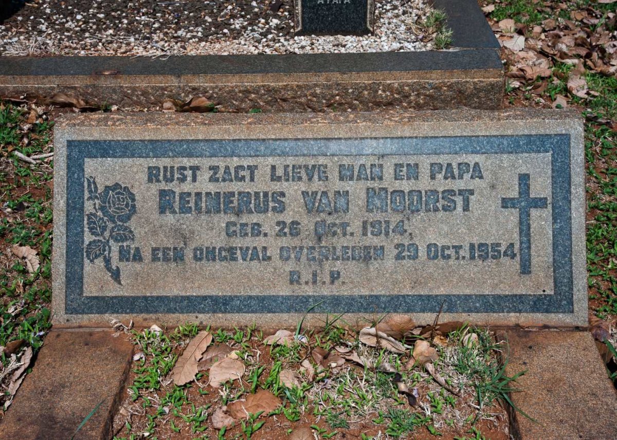 MOORST Reinerus, van 1914-1954