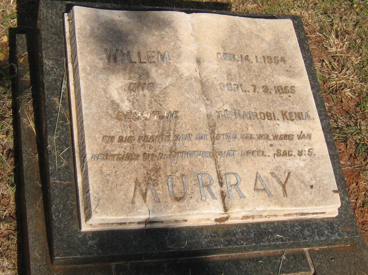 MURRAY Willem 1954-1955