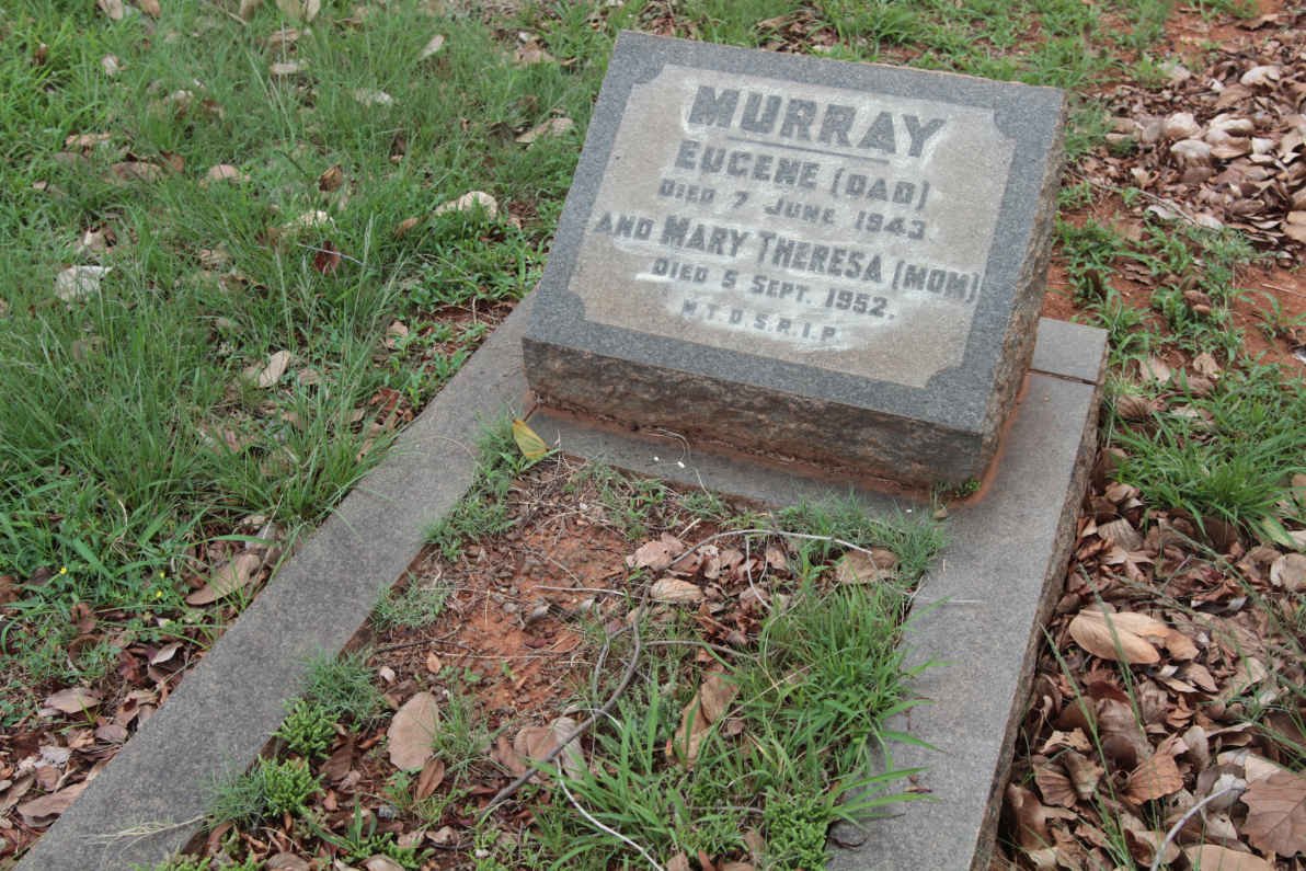 MURRAY Eugene -1943 &amp; Mary Theresa -1952