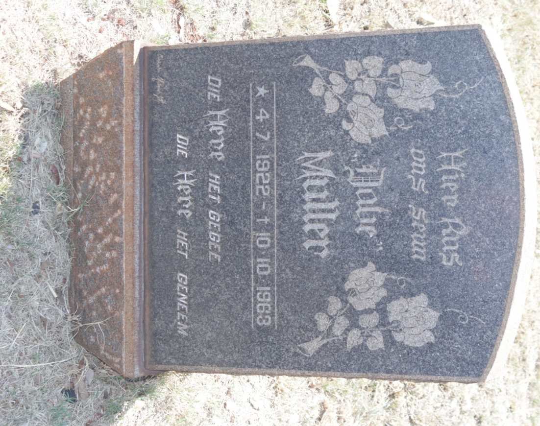 MULLER Dave 1922-1963