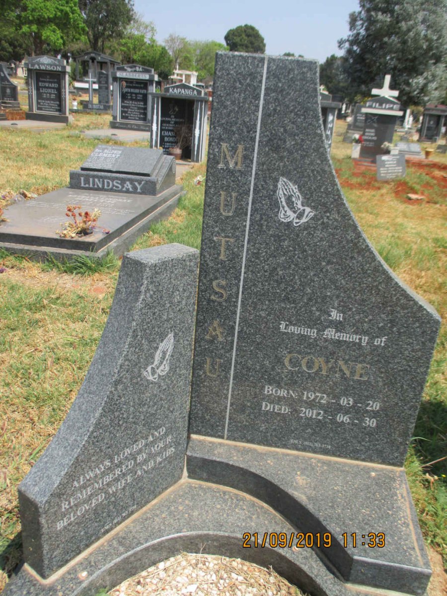 MUTSAU Coyne 1972-2012