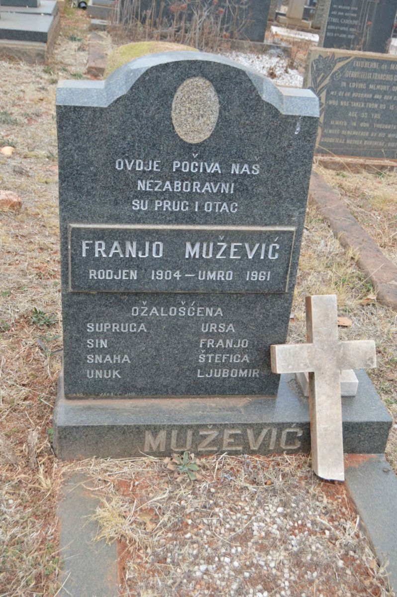 MUŽEVIĆ Franjo 1904-1961