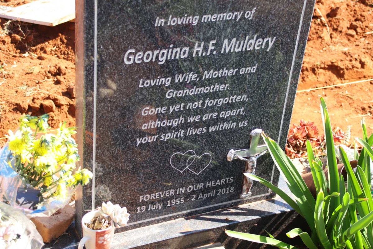 MULDERY Georgina H.F. 1955-2018