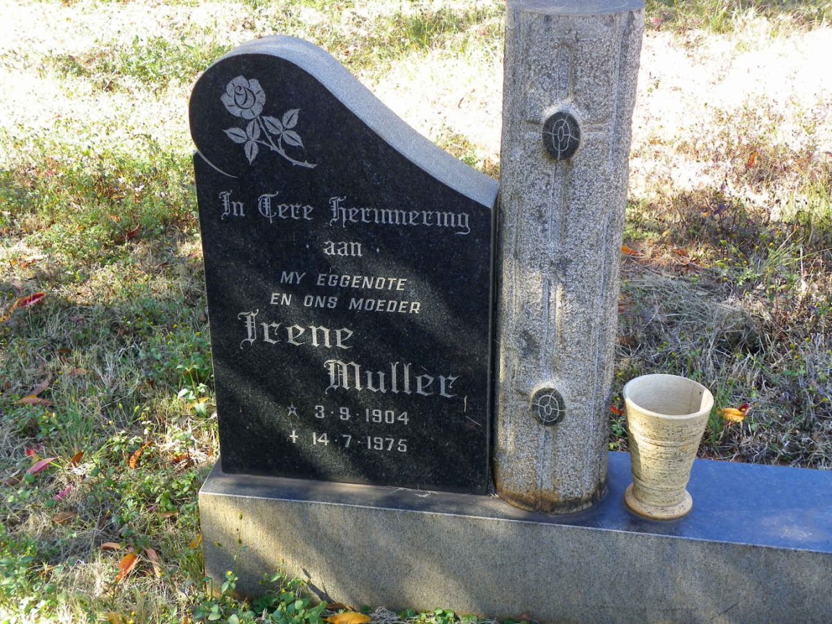 MULLER Irene 1904-1975