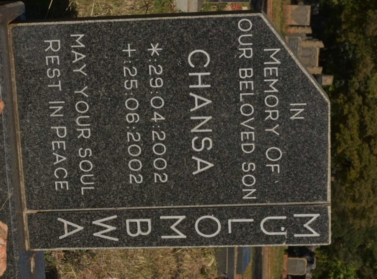 MULOMBWA Chansa 2002-2002