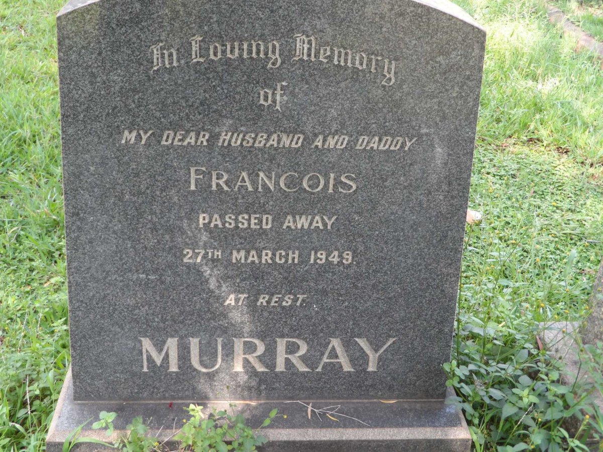 MURRAY Francois -1949