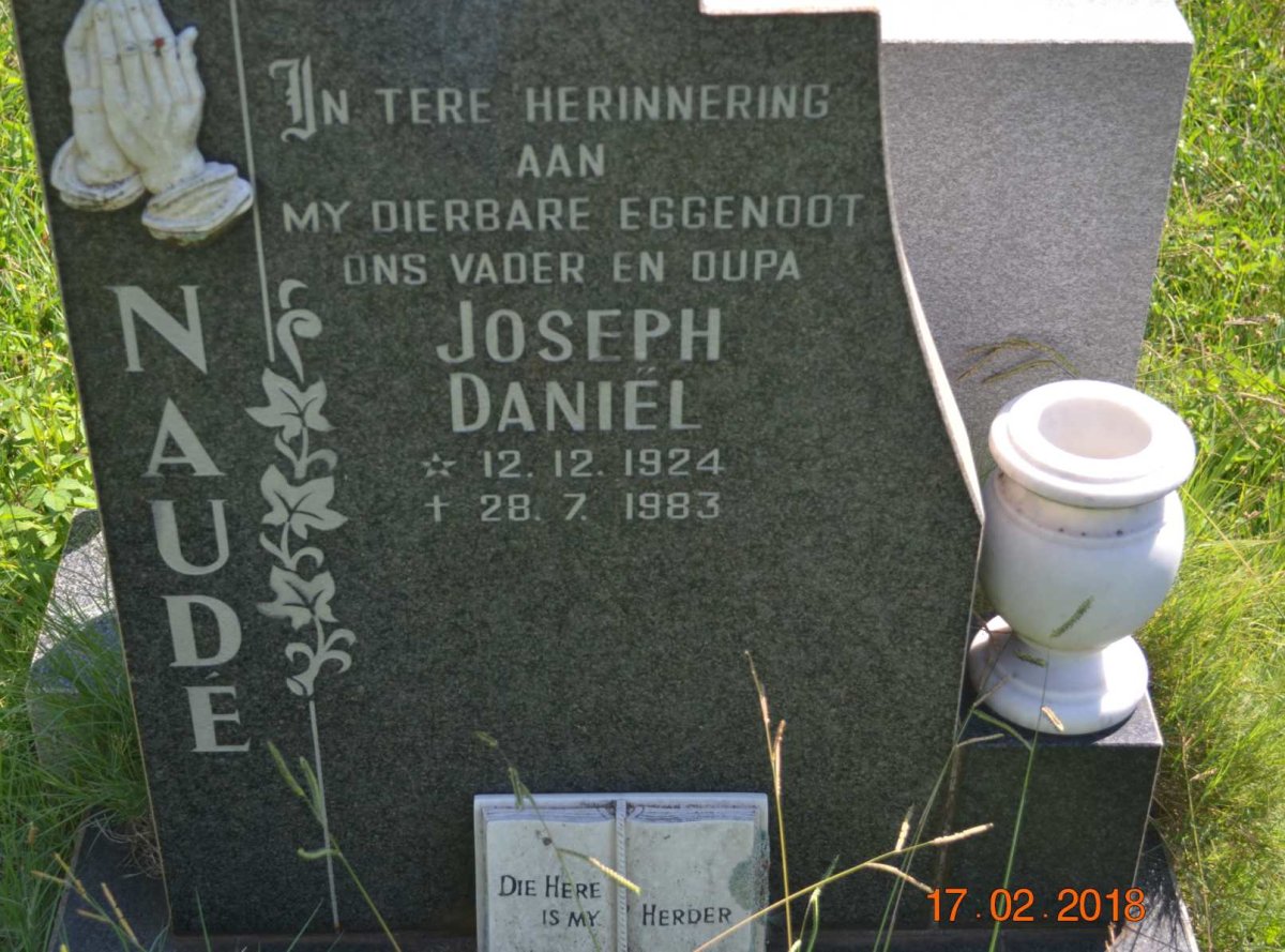NAUDE Joseph Daniel 1924-1983