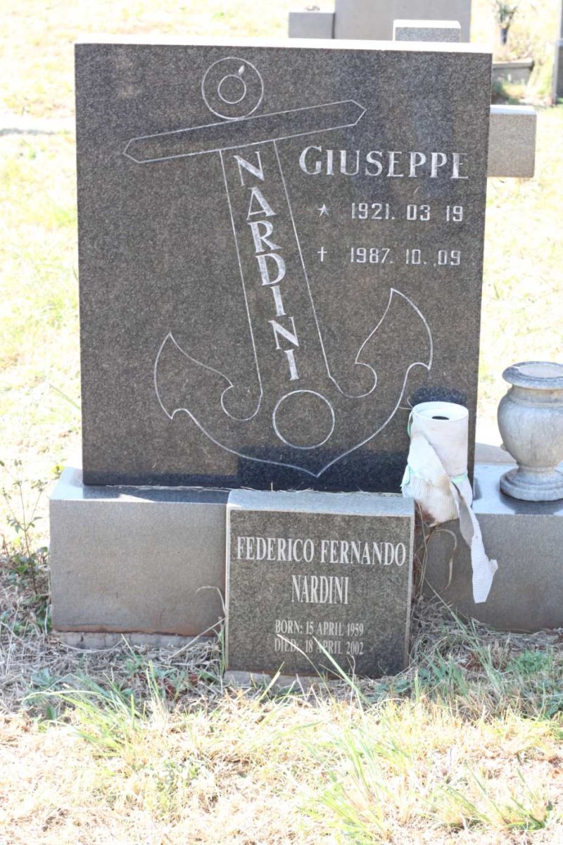 NARDINI Giuseppe 1921-1987 :: NARDINI Federico Fernando 1959-2002