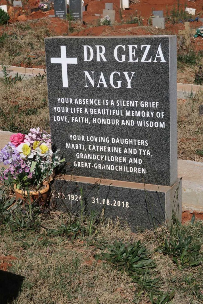 NAGY Geza 1924-2018