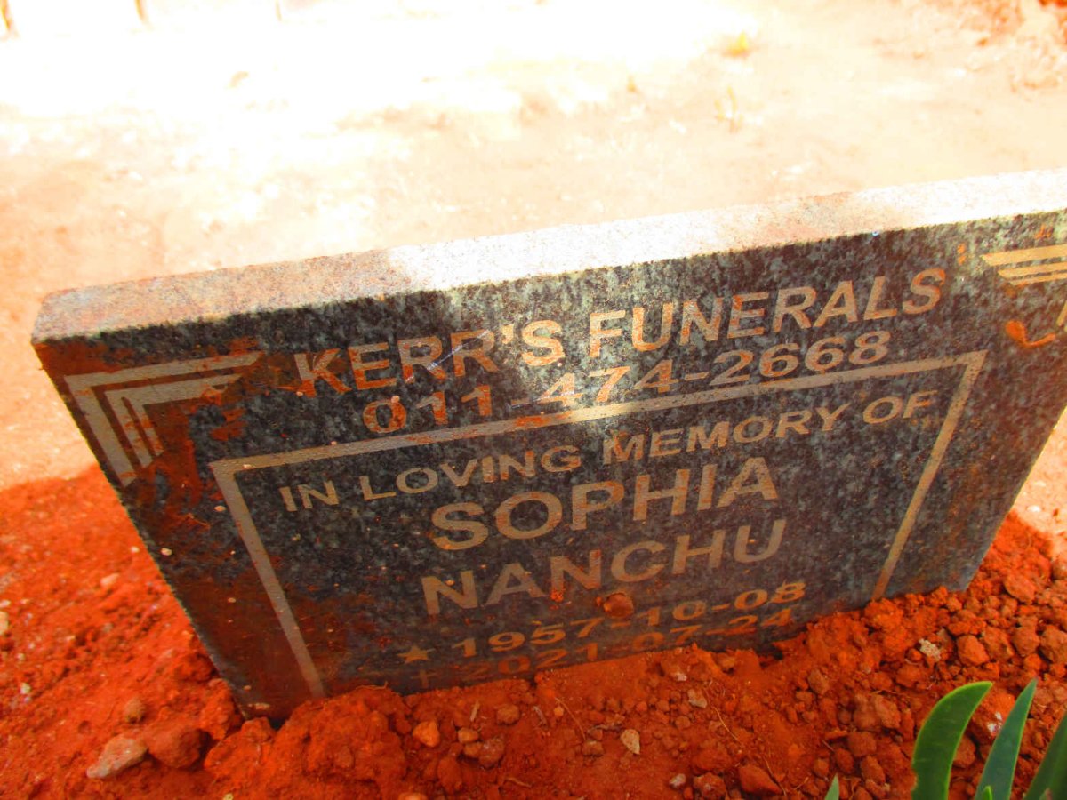 NANSHU Sophia 1957-2021