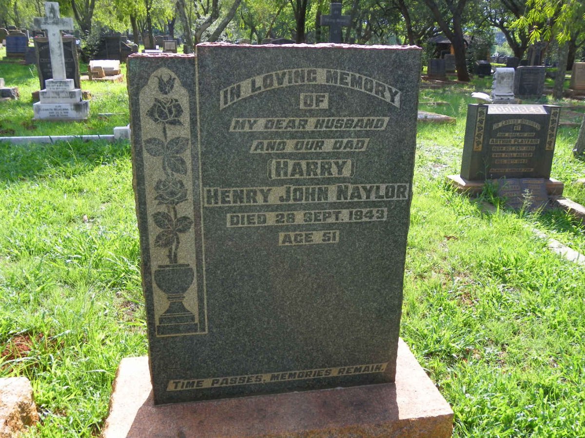 NAYLOR Henry John -1943