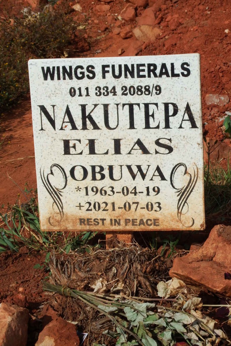 NAKUTEPA Elias Obuwa 1963-2021
