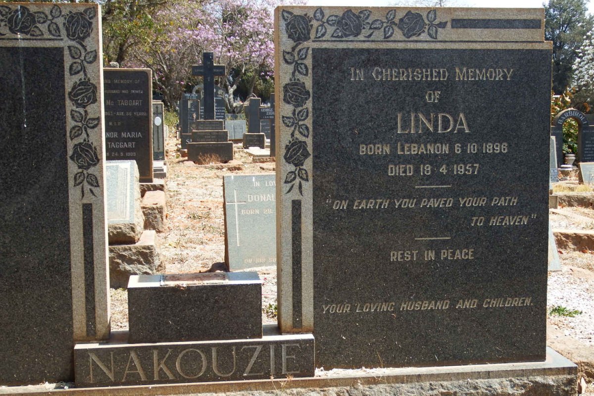 NAKOUZIE Linda 1896-1957