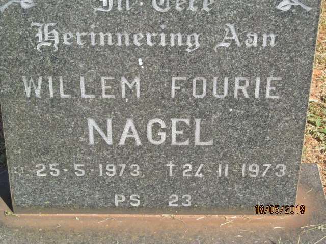 NAGEL Willem Fourie 1973-1973