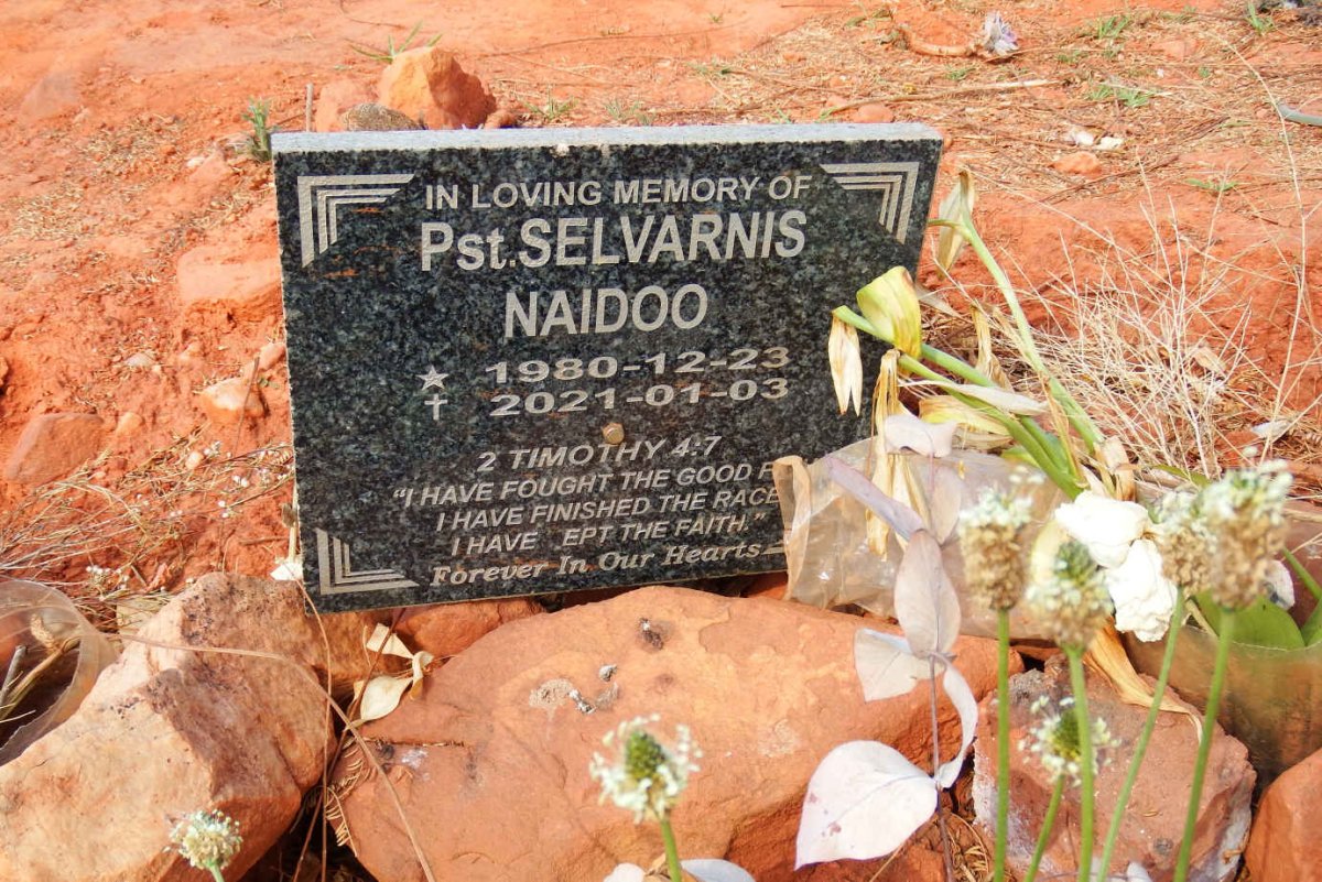 NAIDOO Selvarnis 1980-2021