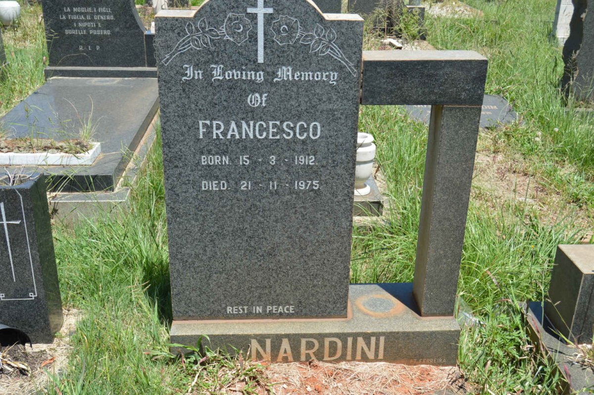 NARDINI Francesco 1912-1975